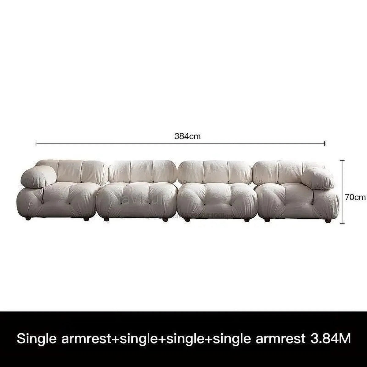 Convertible Sectional Sofa Set Y1683