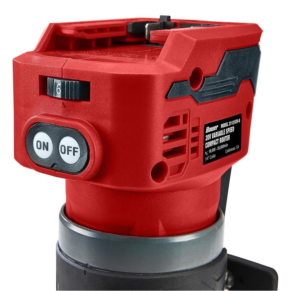 20V Brushless Cordless Variable Speed Compact Router D60880