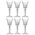 Wine Glass Water Glasses Set of 6 Goblet 10 oz W376