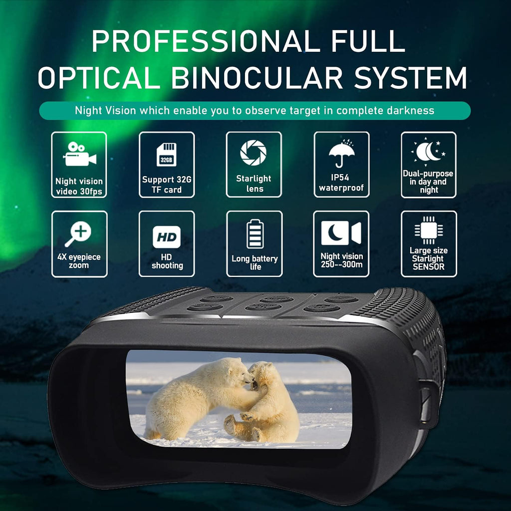 Night Vision Goggles with 32G Memory Card J301442