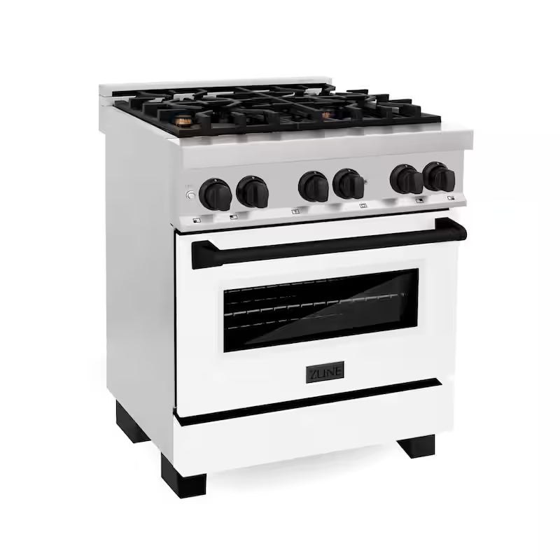30 in. 4 Burner Dual Fuel Range in Stainless Steel H22615
