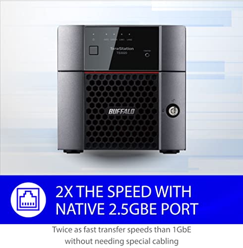 2-Bay Desktop NAS with Hard Drives Included E286544