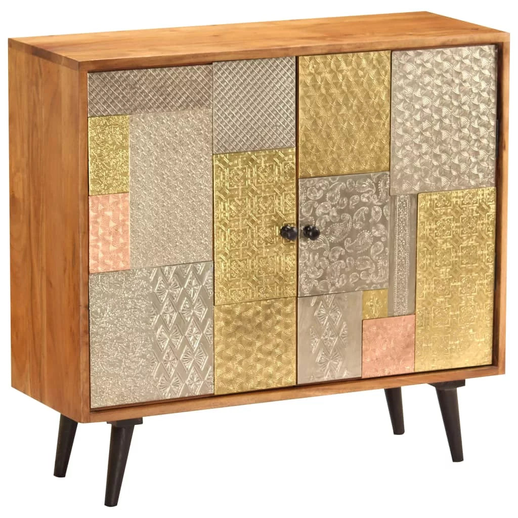 Solid Acacia Wood Sideboard W2454