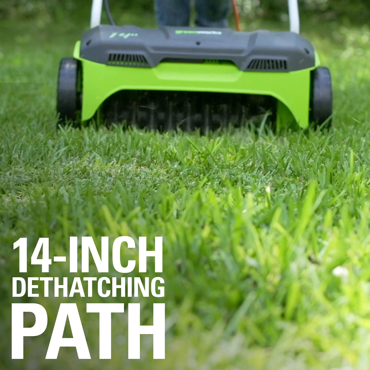 14 in. 10 Amp Corded Electric Dethatcher V530