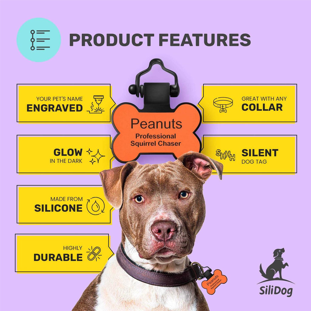 Silent Silicone Dog Tag N991968
