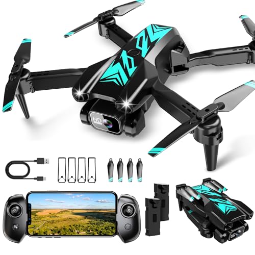 Mini Drone with Camera Foldable 1080P FPV Camera T557