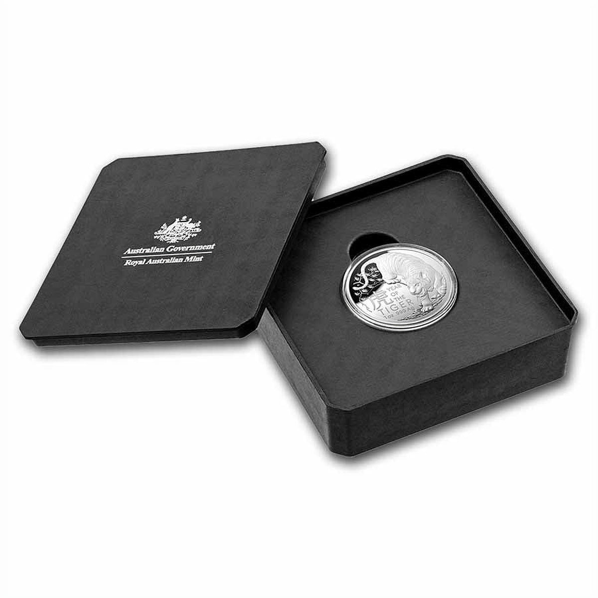 1 oz Silver Lunar Year of the Tiger Domed Proof Coin O17626