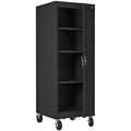 Black Mobile Storage Cabinet J580166
