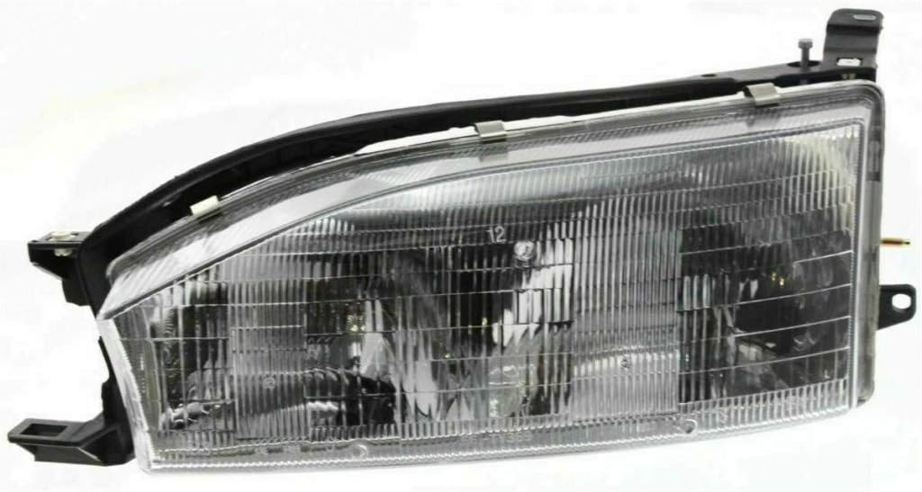 For 1992-1994 Toyota Camry Head Light Driver Side Pack of 2 V458