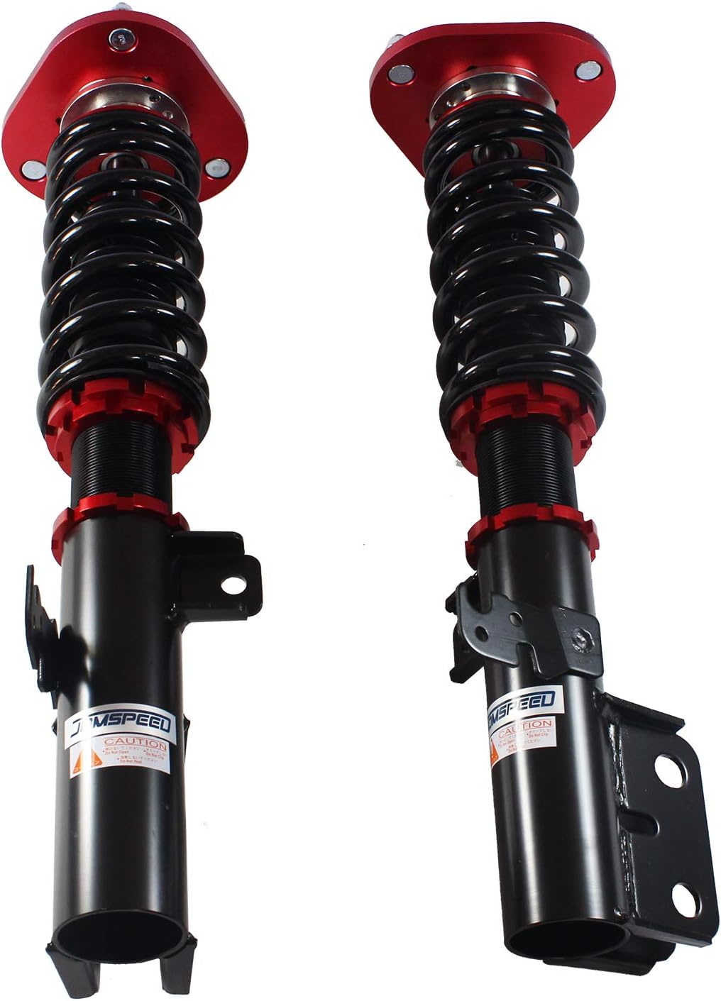 Red Full Coilover Struts Shocks Suspension Kit P647385