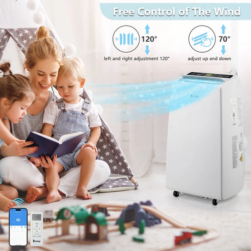 12000 BTU Portable Air Conditioner with Dehumidifier and Fan N220591