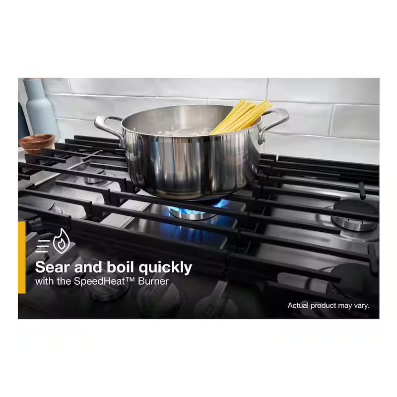 5 Burners Recessed Gas Cooktop in Stainless Steel N44221