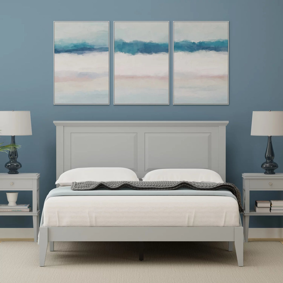 Wood Platform Bed Z503758