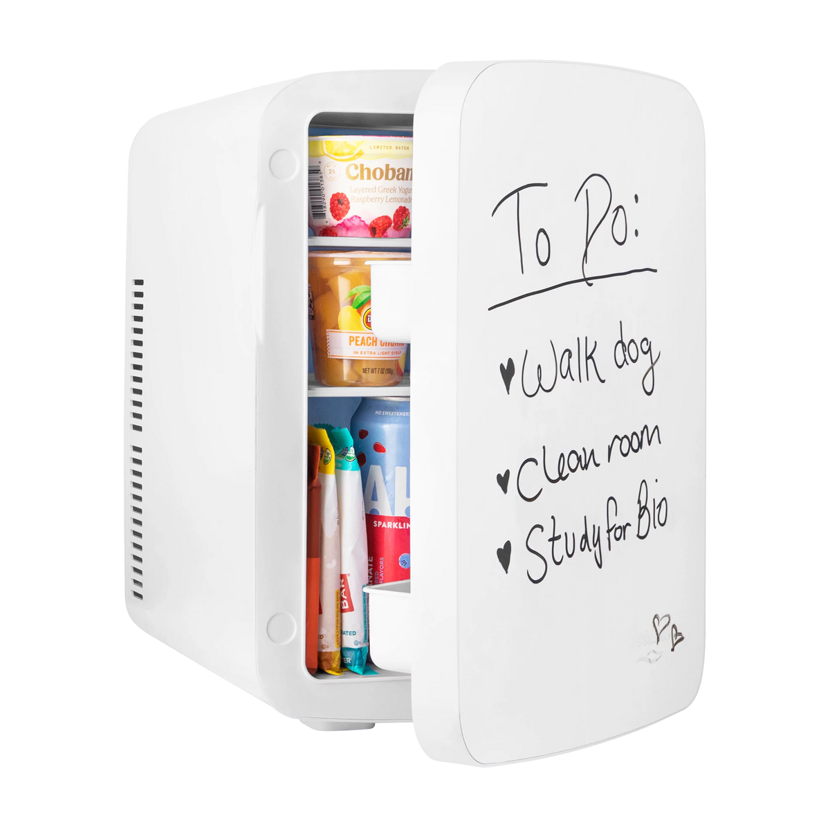 White 15 Liter Compact Portable Cooler Warmer Mini Fridge S144