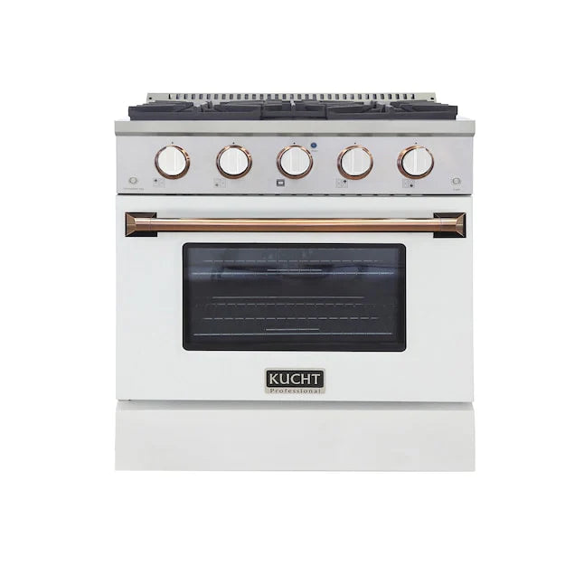 White Dual Fuel Propane Gas Range Z3346