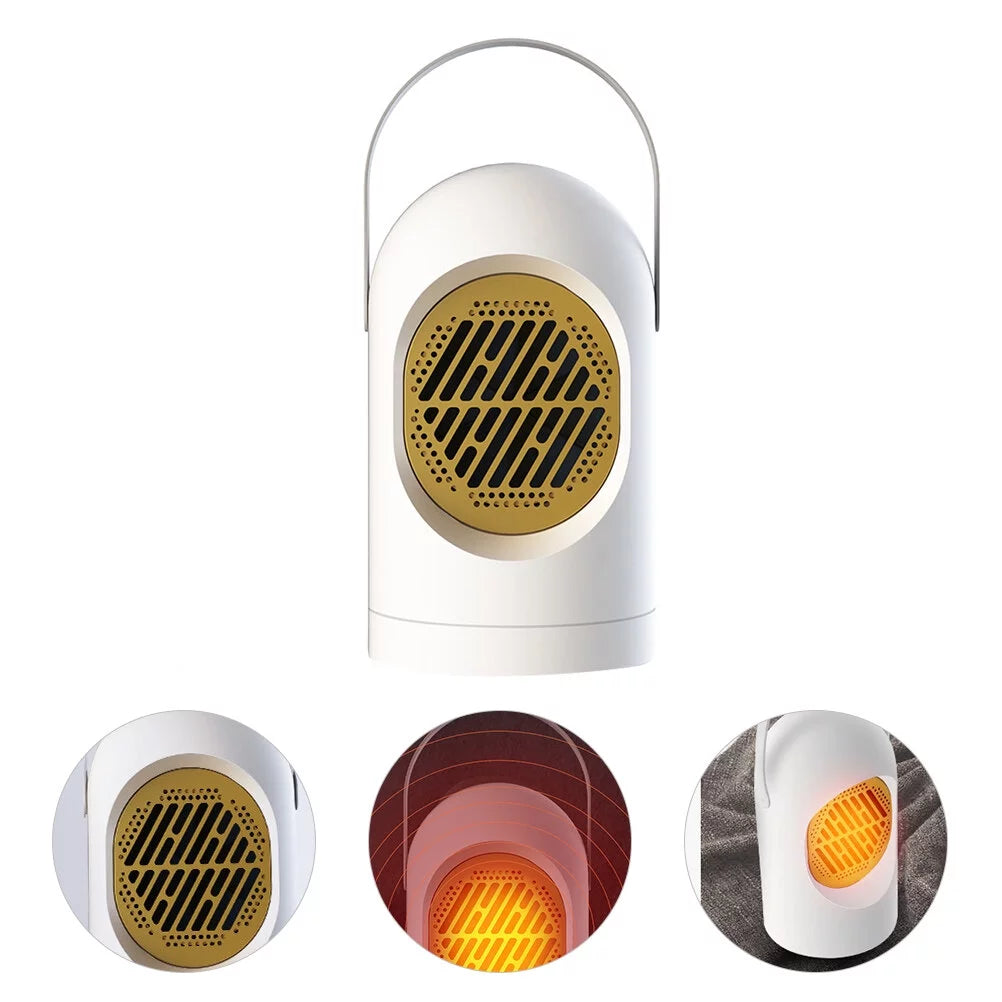 White Mini Electric Air Heater I32746