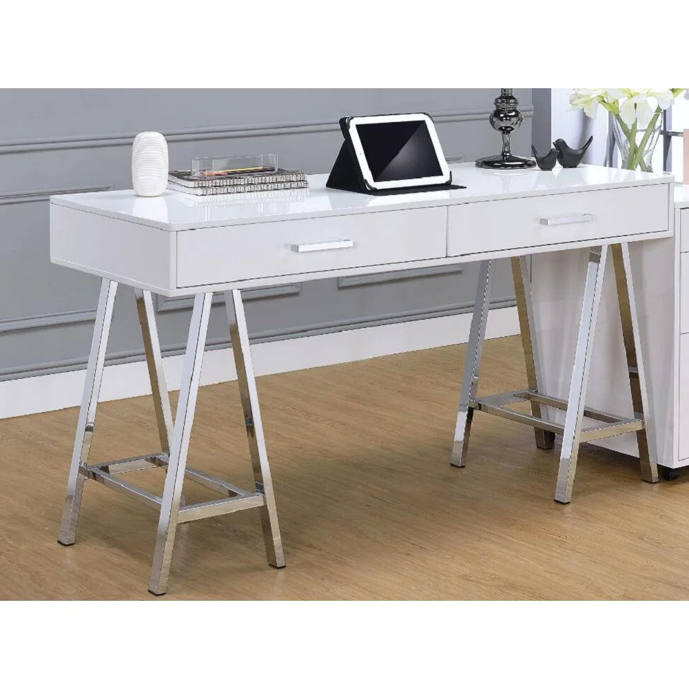 White High Gloss Desk R5547