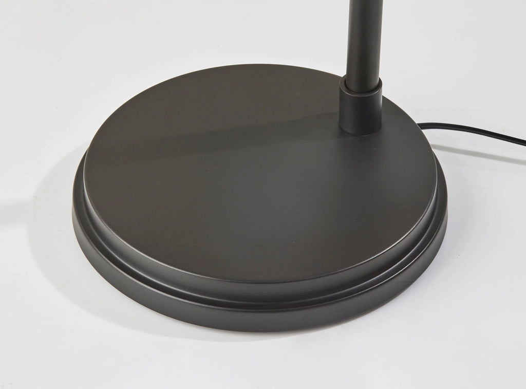 60" 1-Light Black Metal Floor Lamp L35599
