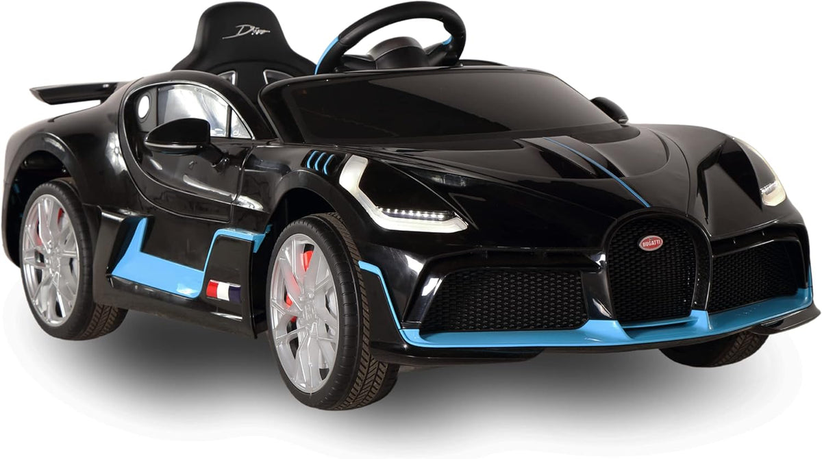 Blue Dual Motor Electric Ride On Car with Parental Remote S548431