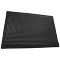 Glossy Black Anti-Fatigue No-Slip Mat - 3 ft. x 18 ft. x 0.63 in. W679