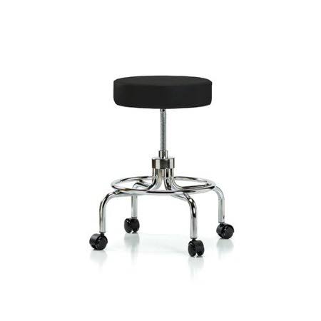 Black Height Adjustable Exam Stool E798