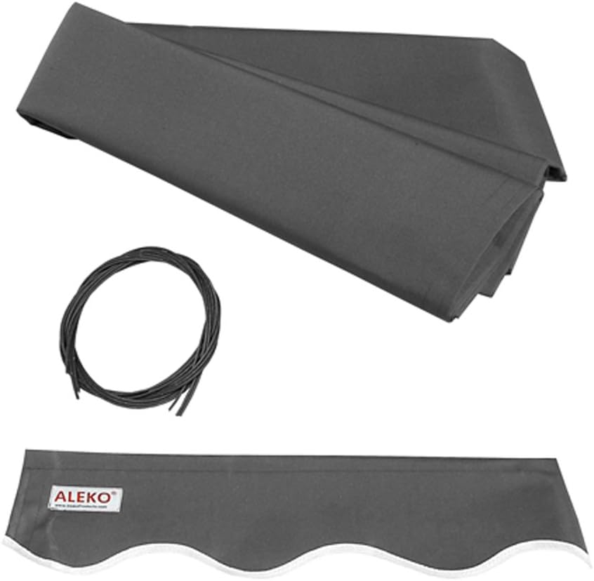 Fabric 10X8 Replacement for Retractable Awning, Sand Pack of 2 L316