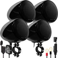 1200W Waterproof Bluetooth Motorcycle Stereo 4 Speakers Audio System Q747932