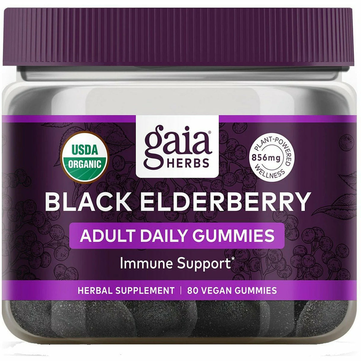 Black Elderberry Adult Daily Gummies O770