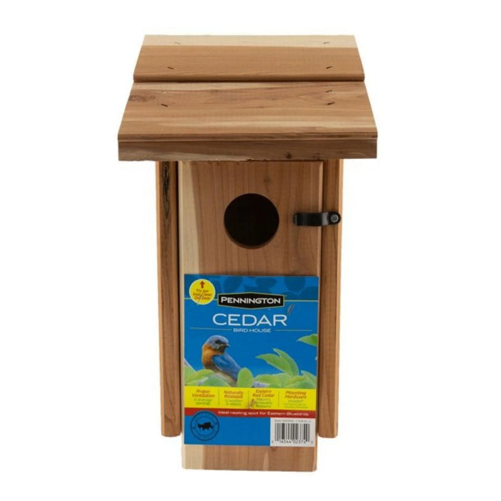 Red Cedar Bluebird Wild Bird House I53171