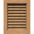 Unfinished Functional Vertical Gable Vent V55939