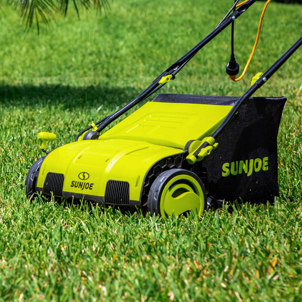 Electric 15 Lawn Dethatcher + Scarifier H589