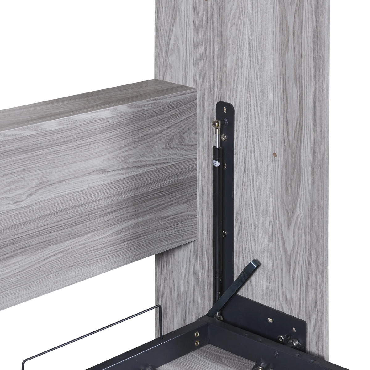 Pine Wood Full Size Murphy Bed N3568