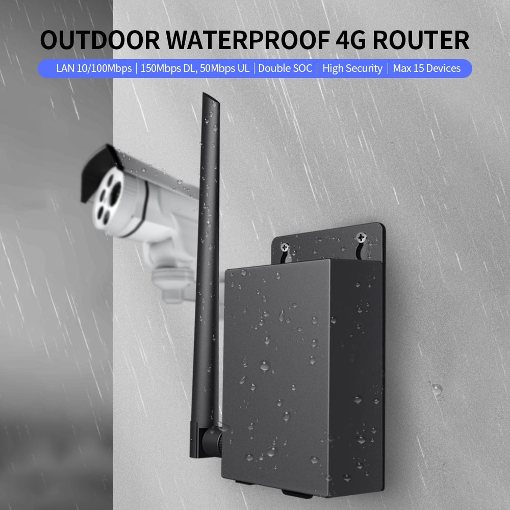 Outdoor Waterproof 4G Router with SIM Slot Q33404