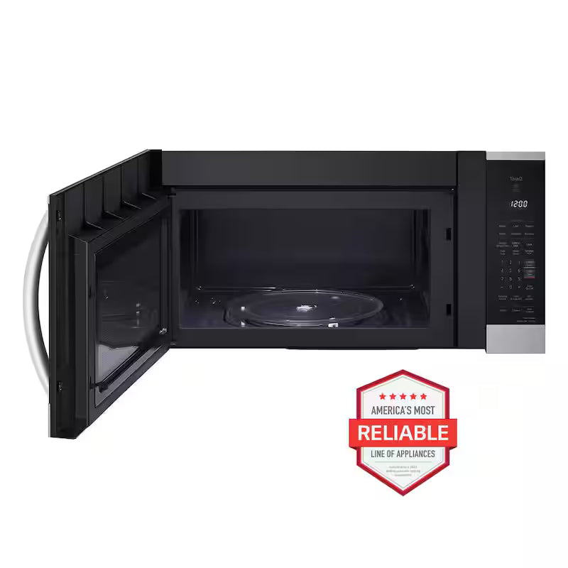 30 in. W Smart Over the Range Microwave Oven 1000-Watt F86355
