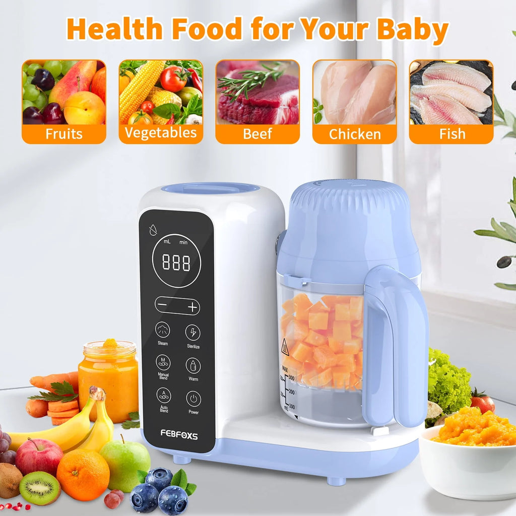 Blue Multi-Function Baby Food Maker D936103