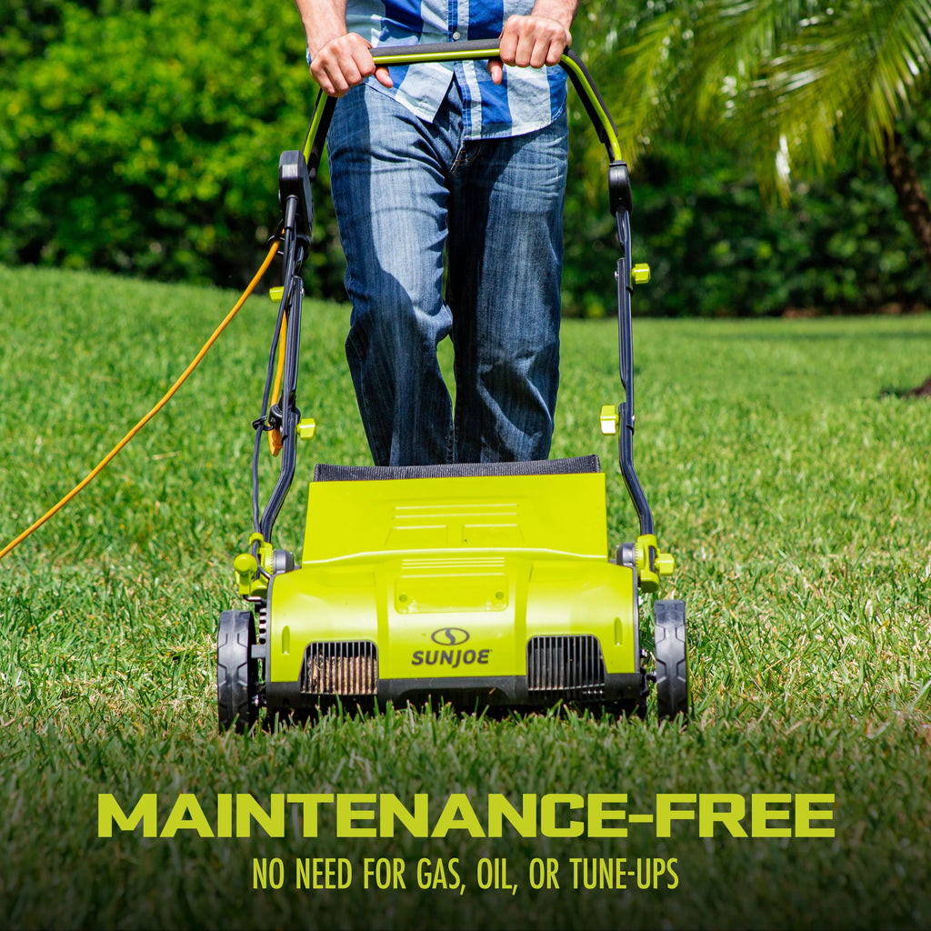 Electric 15 Lawn Dethatcher + Scarifier H589