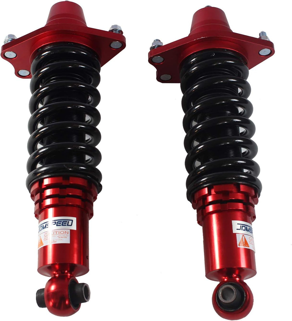 Red Full Coilover Struts Shocks Suspension Kit P647385