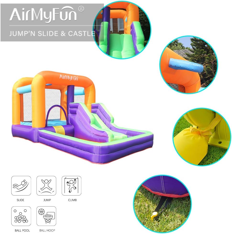 Inflatable Bounce House with Air Blower B4484