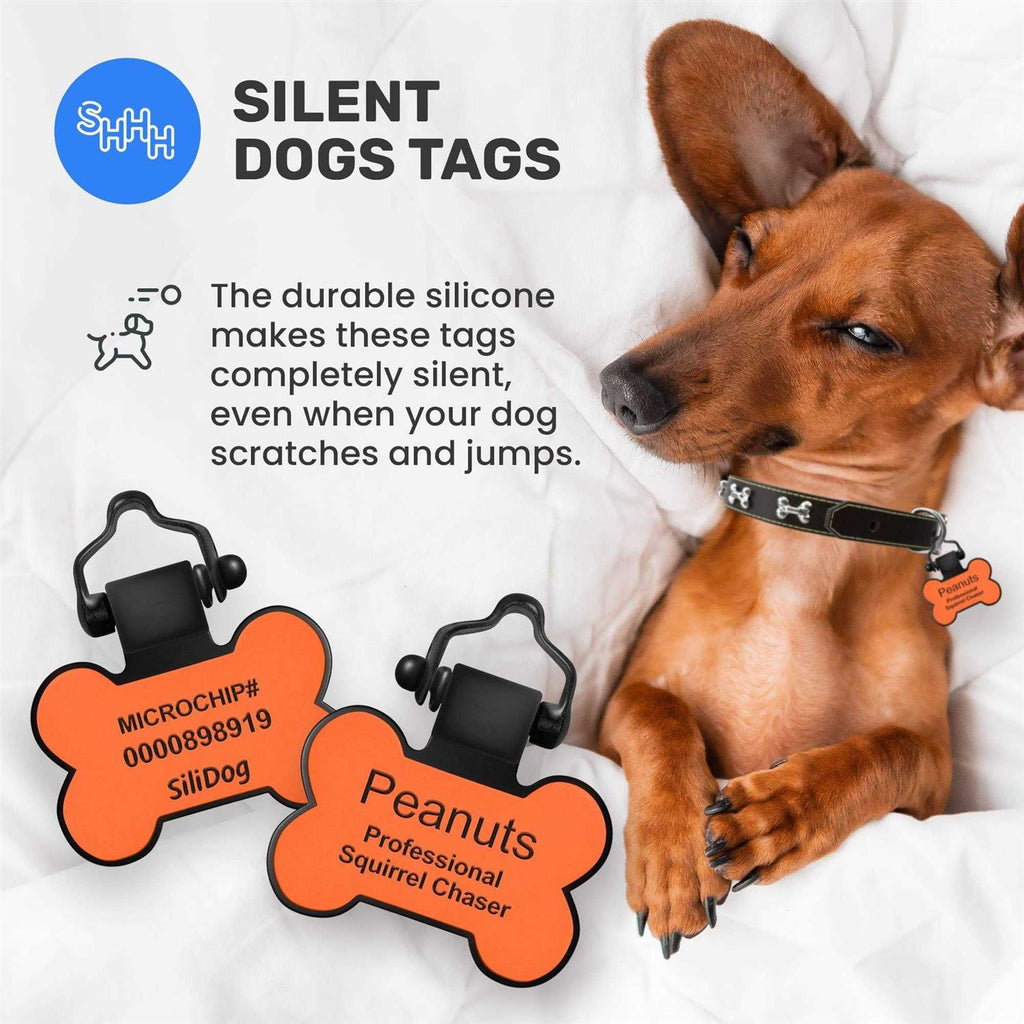 Silent Silicone Dog Tag N991968