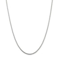 Sterling Silver 1.6mm Round Snake Chain B646