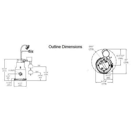 1/2 HP Sump Pump X66754