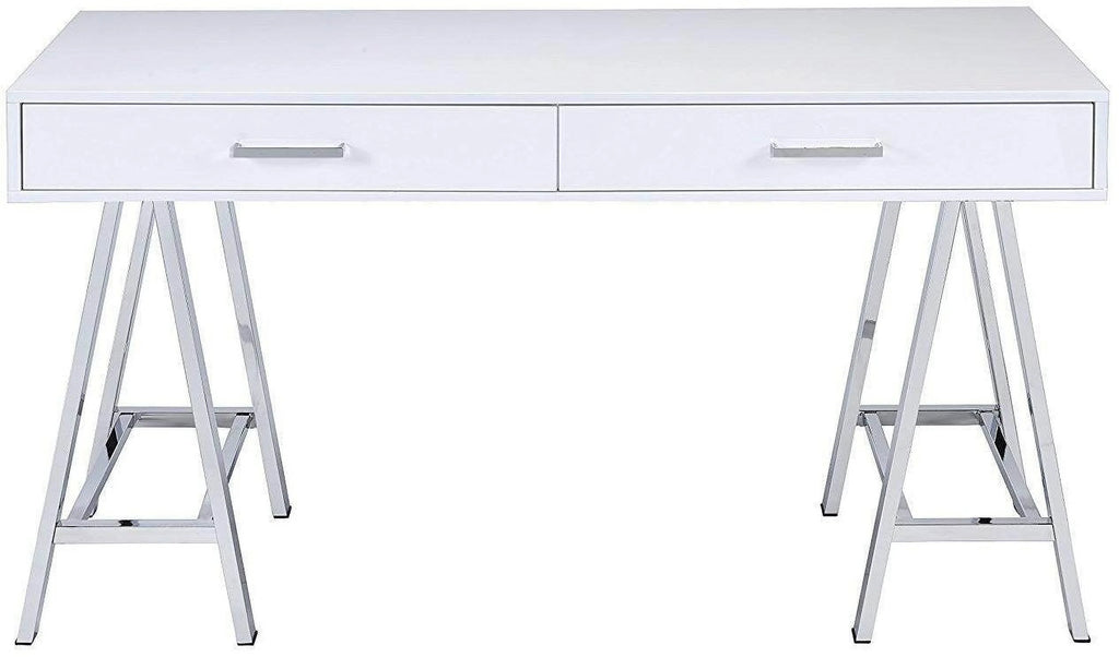 White High Gloss Desk R5547