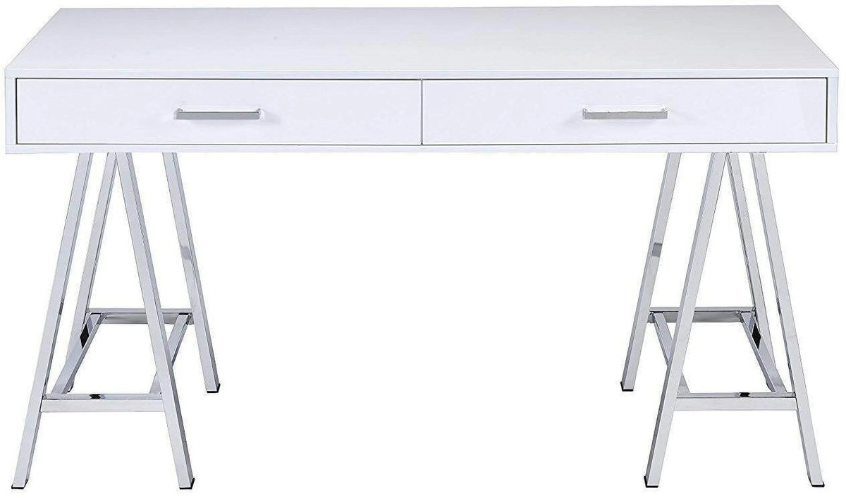 White High Gloss Desk R5547