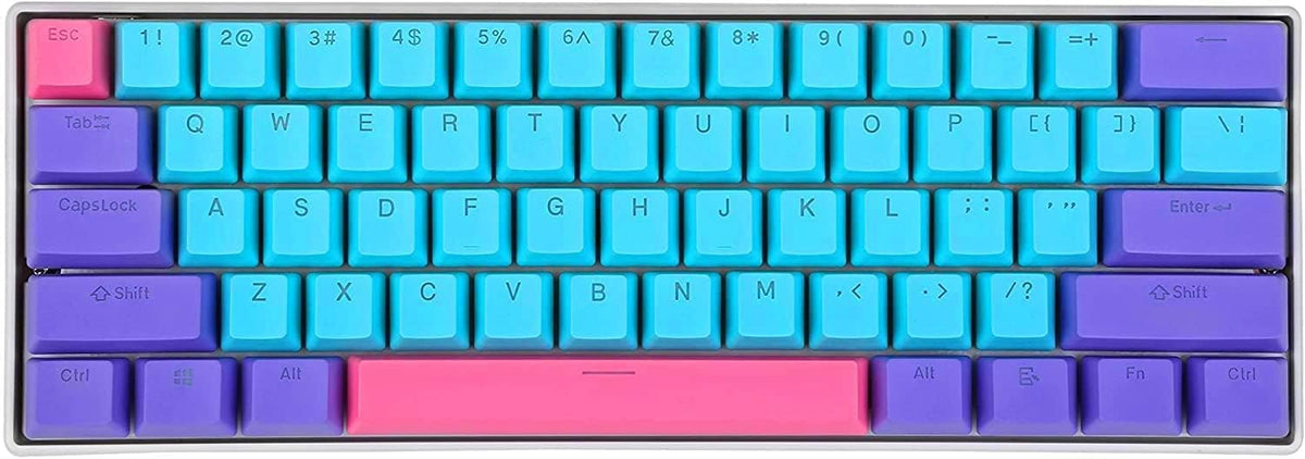 60% Mechanical Gaming Keyboard with Cherry MX Blue Switch O66042