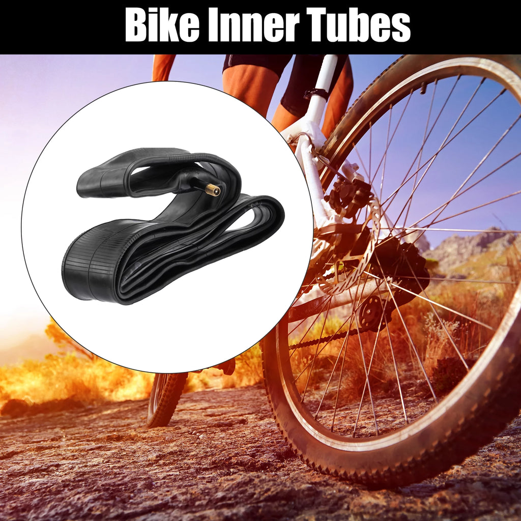 3 Pcs 20 inch Bike Inner Tube Rubber 31mm Long Straight Valve B42181