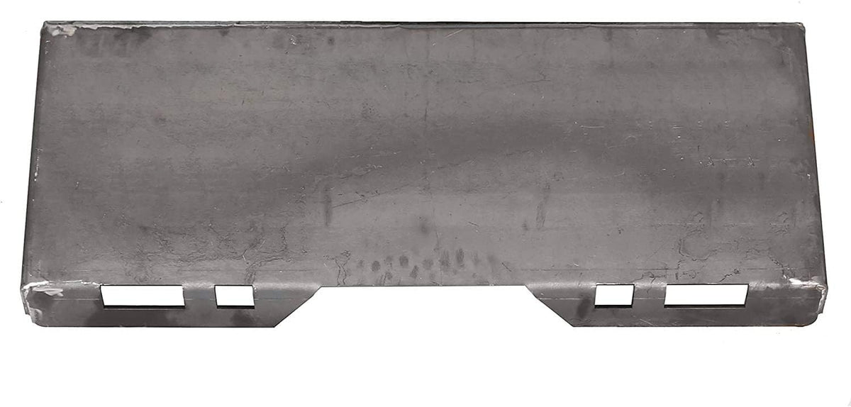 Unpainted Steel Quick Tach Attachment Skid Steer Mount Plate S172
