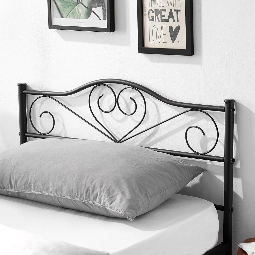 3-Piece Bedroom Set Metal Bed Frame and 2 Nightstand U184