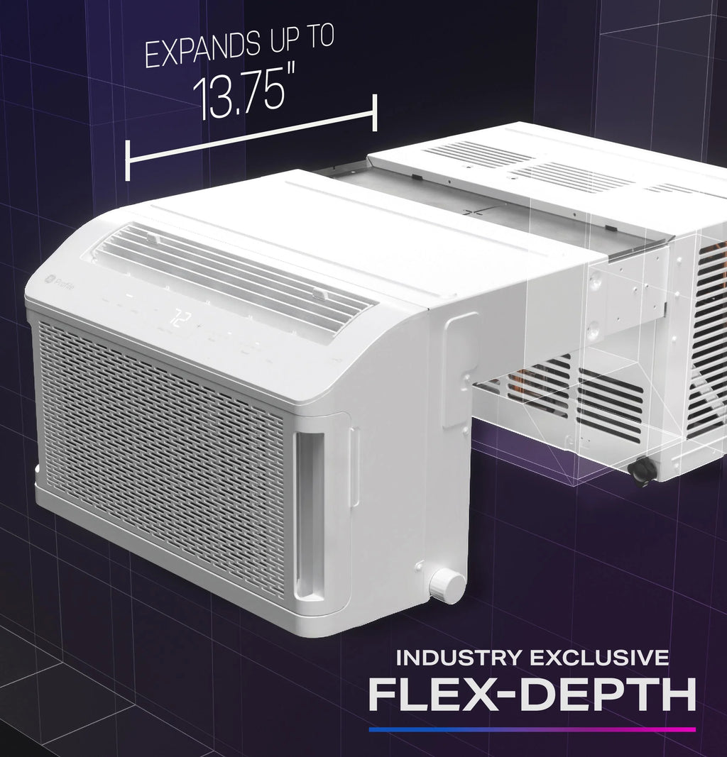 8,000 BTU Smart Window-Mounted Air Conditioner with Wi-Fi N88936