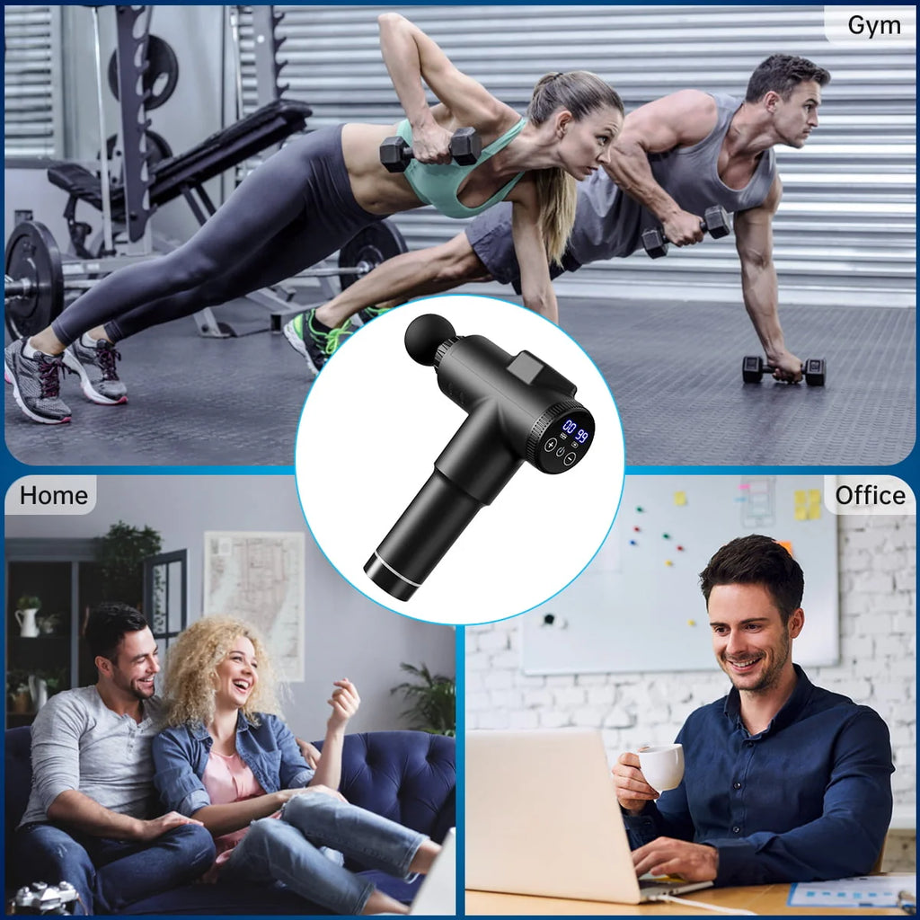 Handheld Deep Tissue Percussion Massage Gun S549