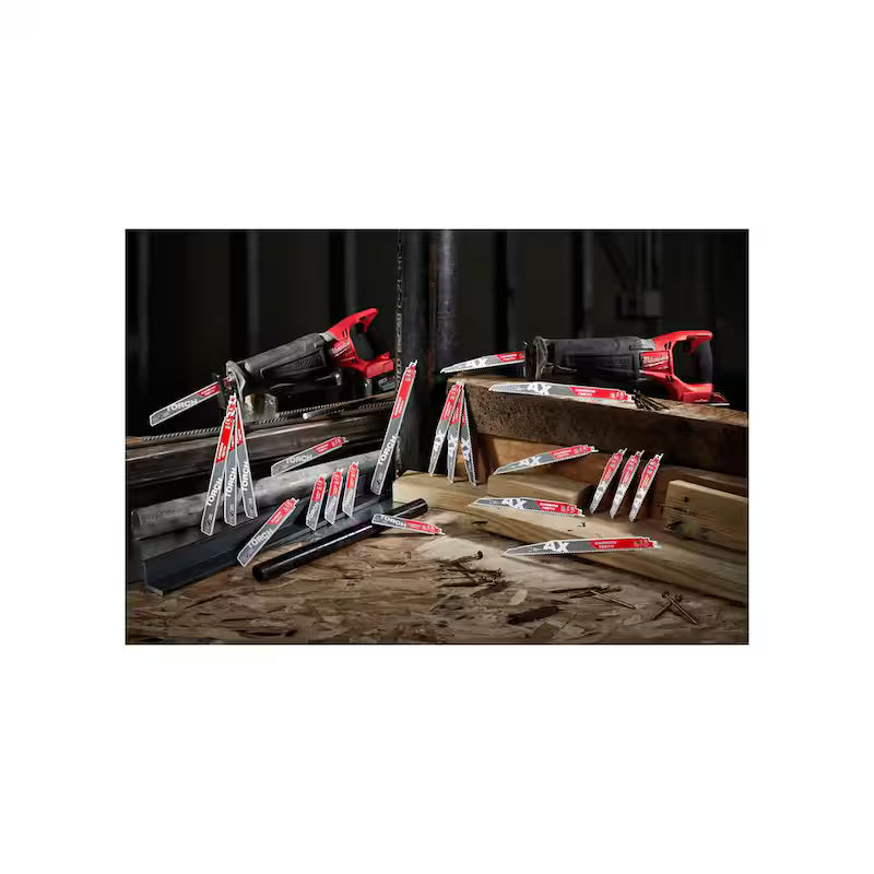 6 in. 10 TPI Reciprocating Saw Blades (5-Pack) R23684